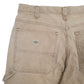 Mens Beige Lee Dungaree Jorts Vintage 1990s Carpenter Shorts