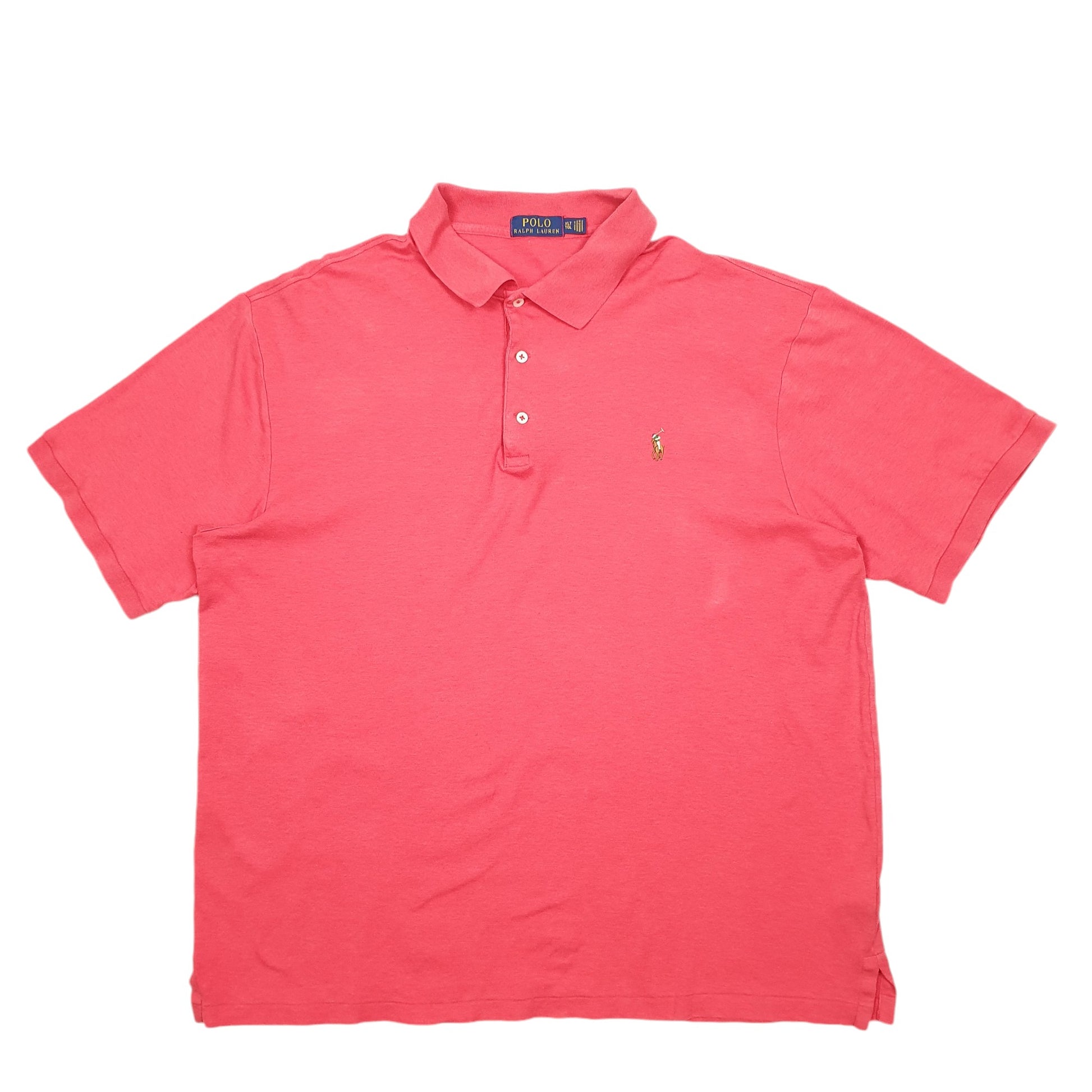 Mens Pink Polo Ralph Lauren  Short Sleeve Polo Shirt