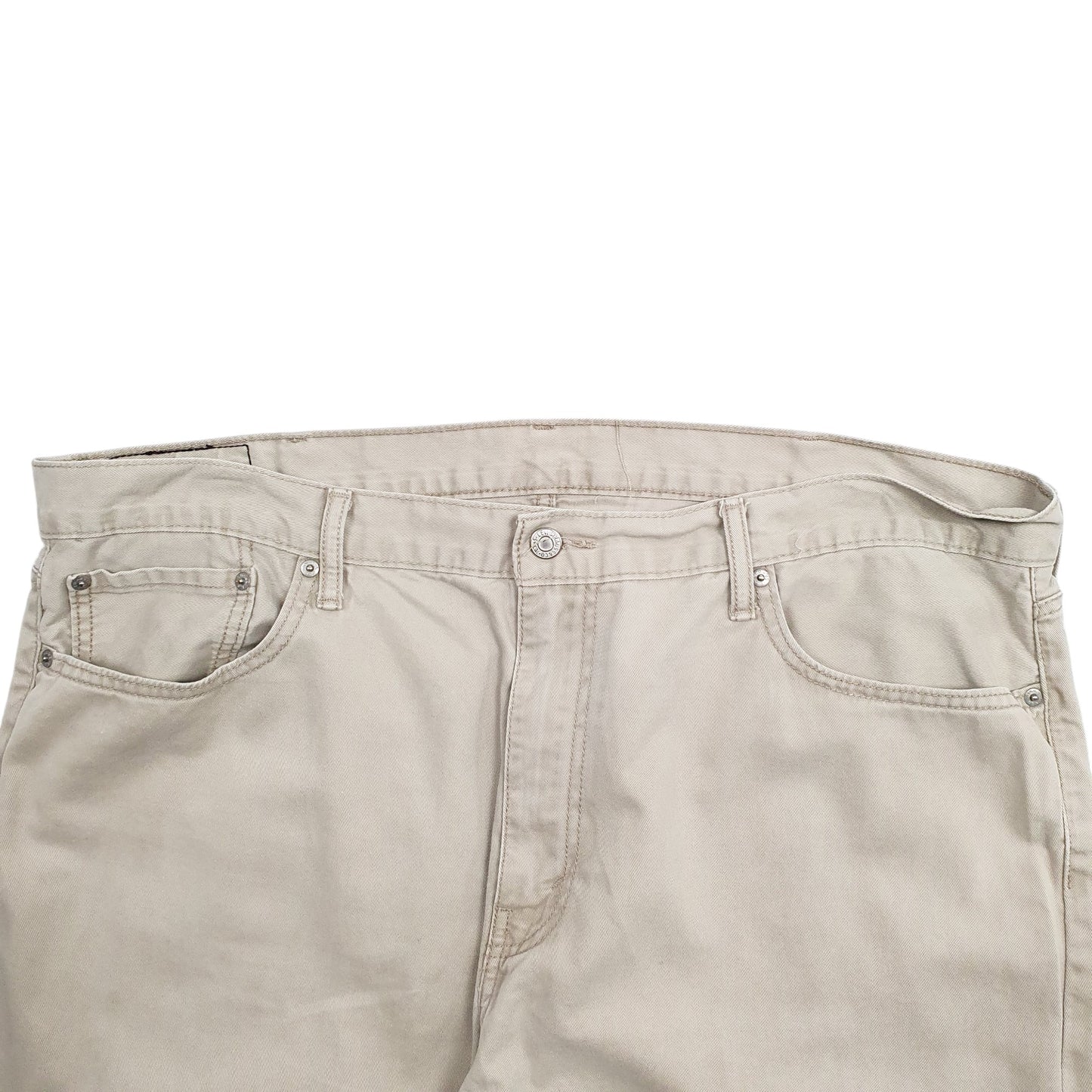 Mens Beige Levis  559 JeansW42 L32