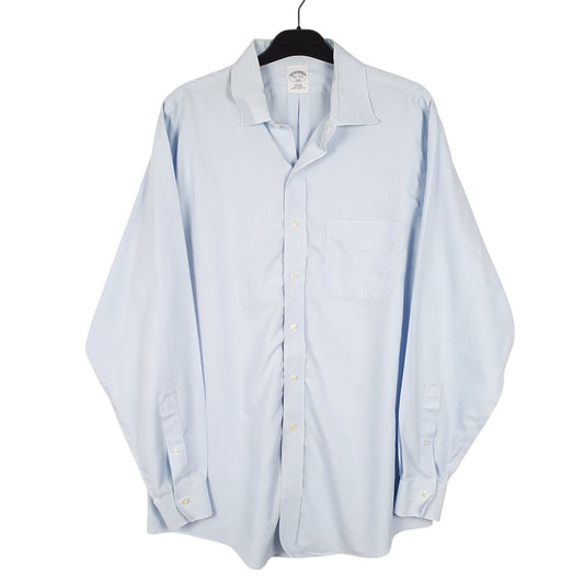 Mens Blue Brooks Brothers  Long Sleeve Shirt
