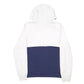 Mens White Fila Spellout Hoodie Jumper