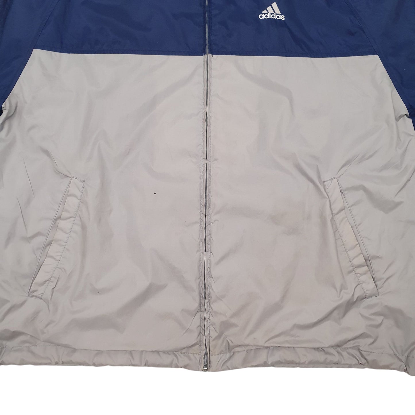 Mens Grey Adidas Vintage 00s  Coat