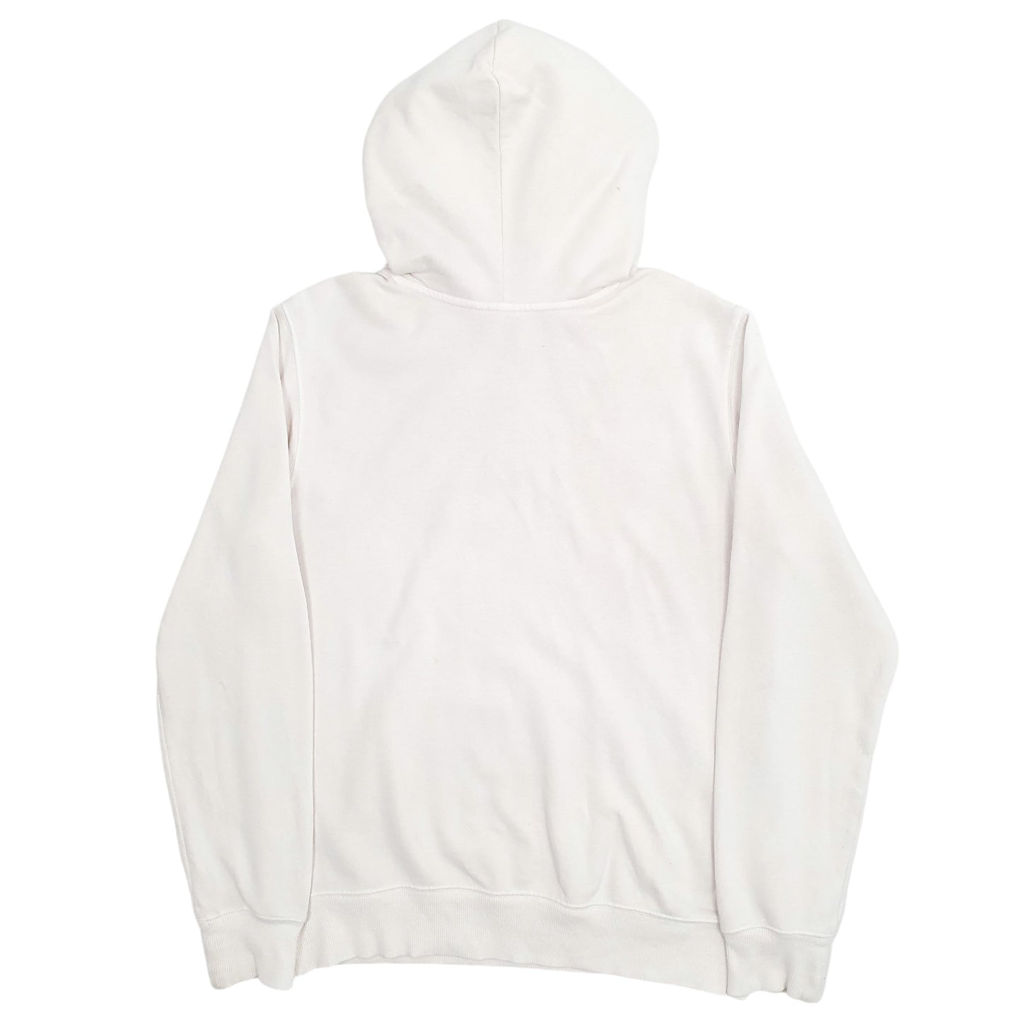 Mens Cream The North Face Spellout Hoodie Jumper