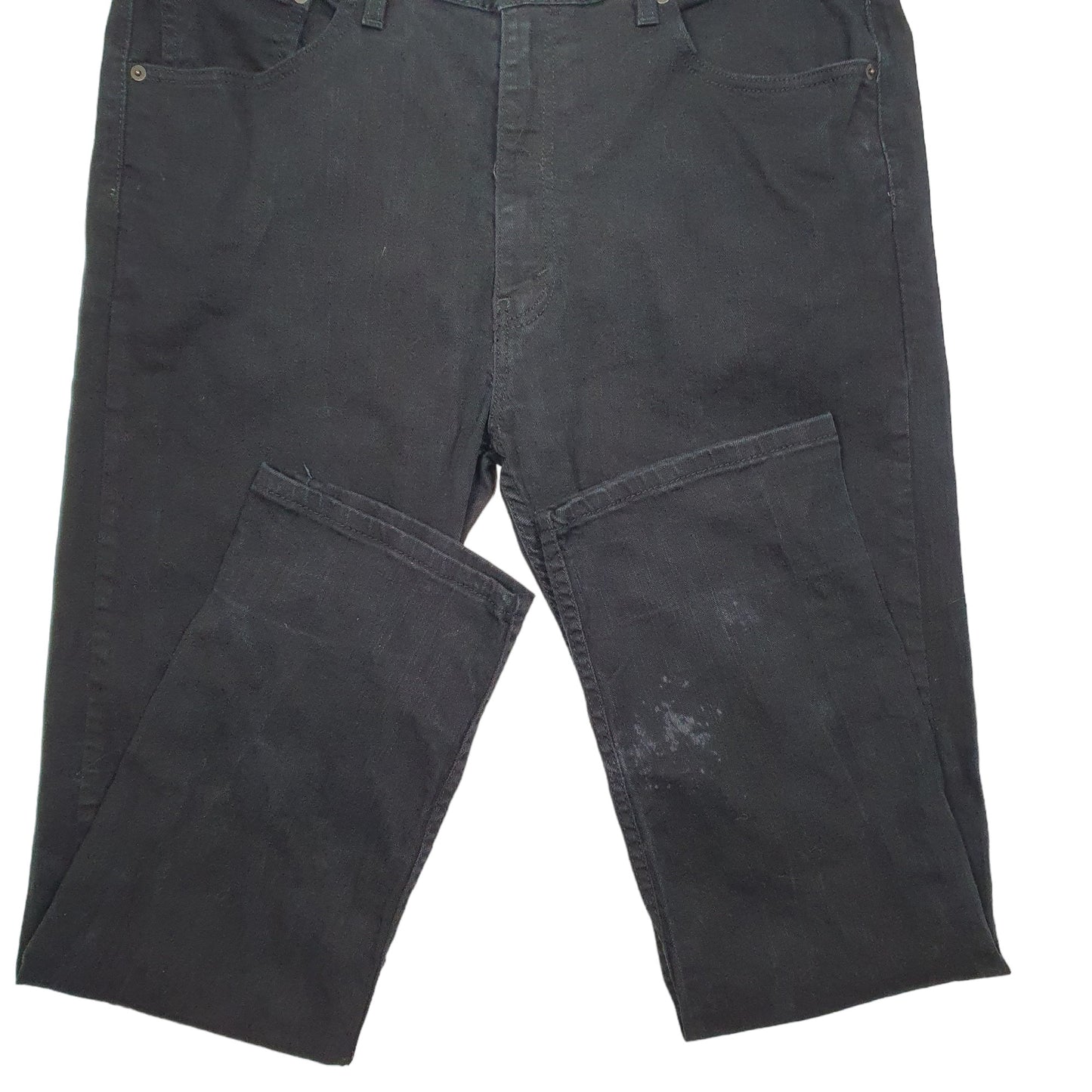 Mens Black Levis  505 JeansW38 L32