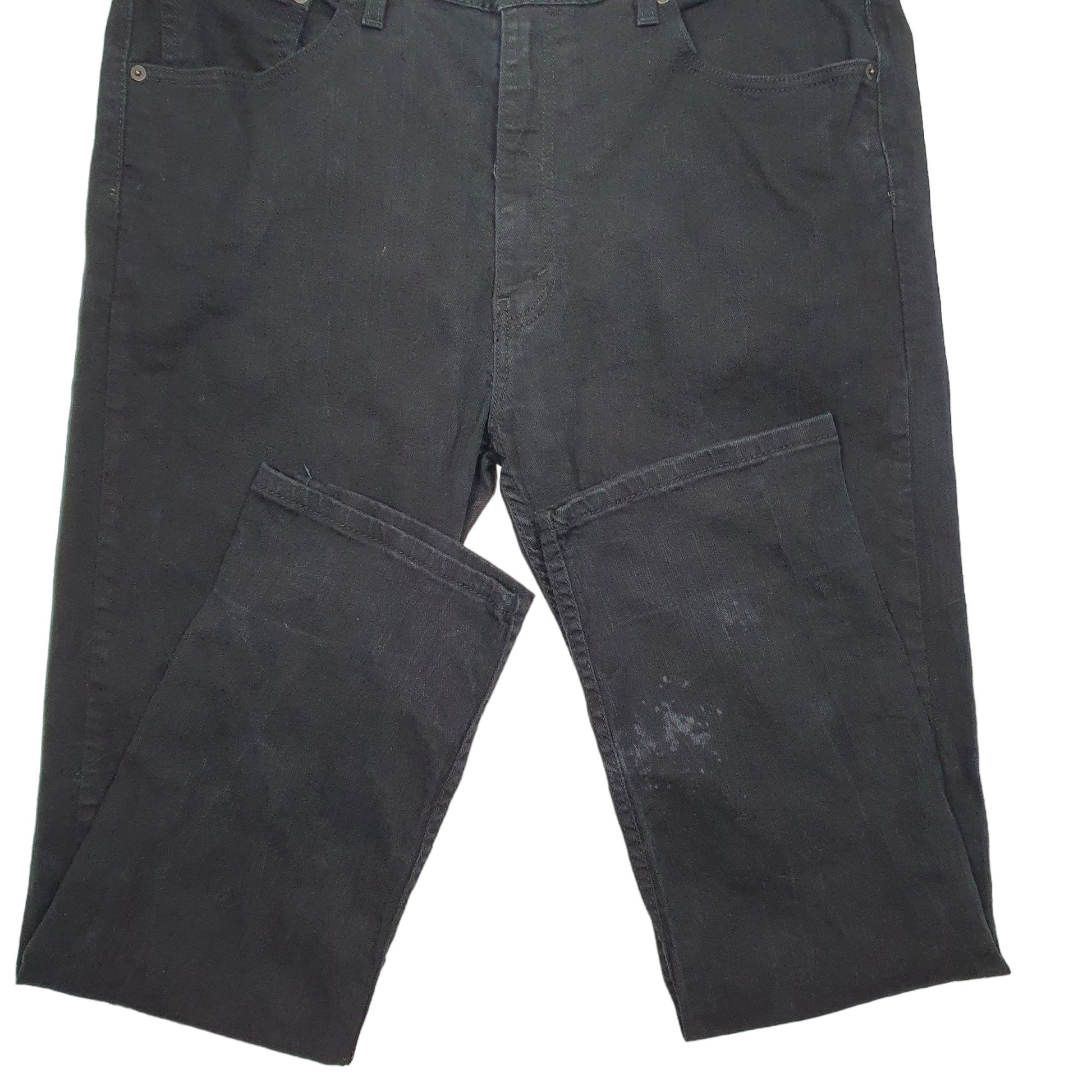 Mens Black Levis  505 JeansW38 L32