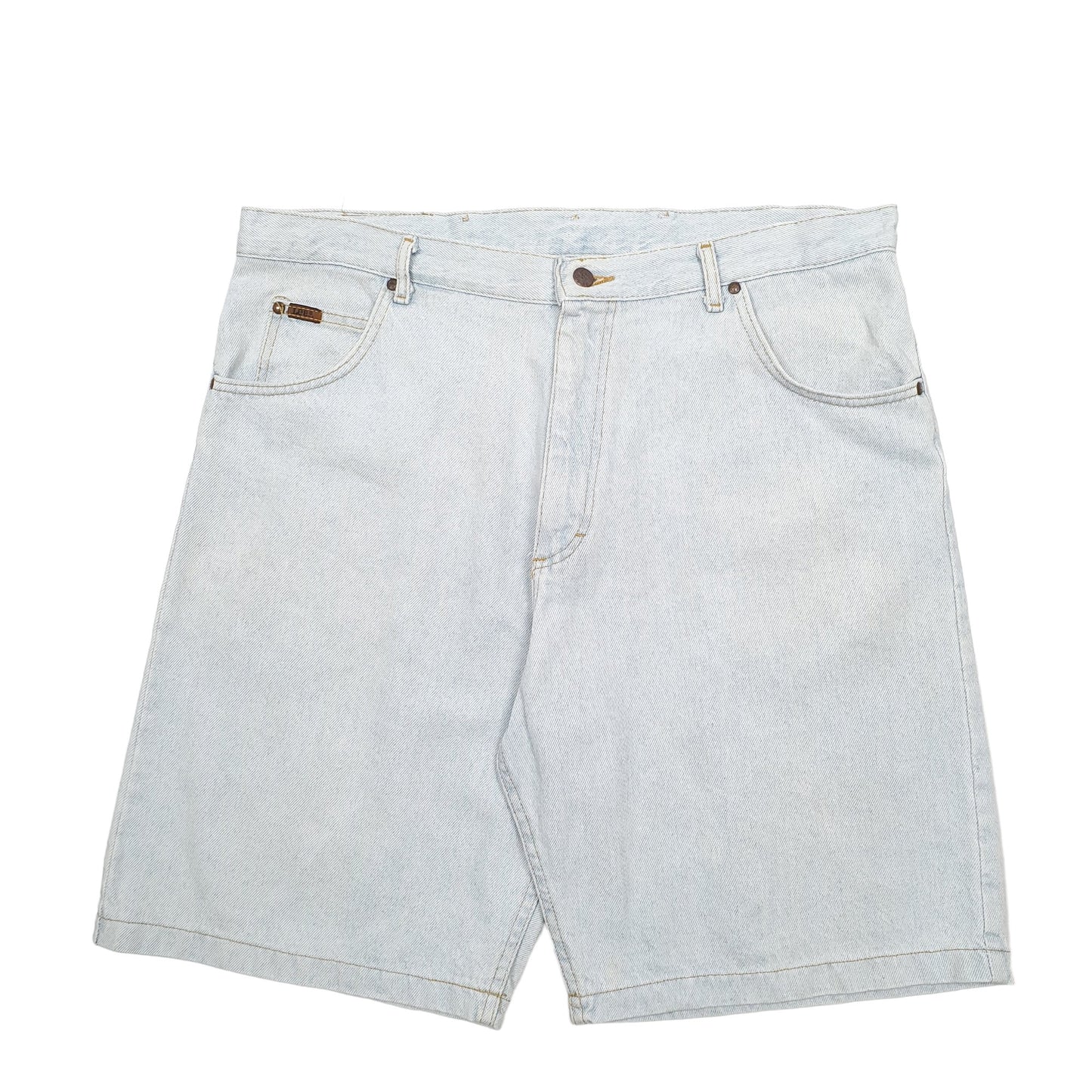 Mens Blue Lee  Denim Shorts