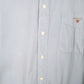 Mens Blue Gant Sport Fit Tribeca Twill Long Sleeve Shirt