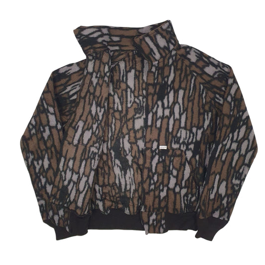 Mens Brown Carhartt  Full Zip Jumper