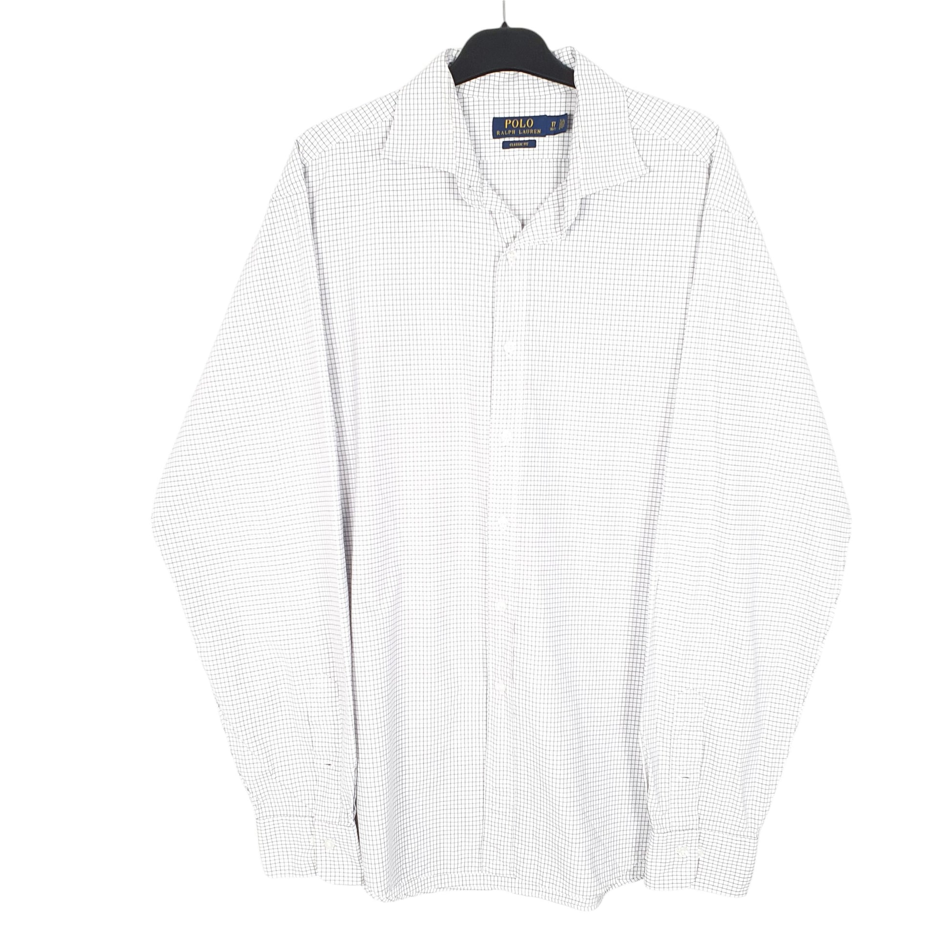 Mens White Polo Ralph Lauren  Long Sleeve Shirt