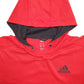 Mens Red Adidas Climalite Hoodie Jumper