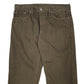 Mens Kahki Levis  514 JeansW33 L34