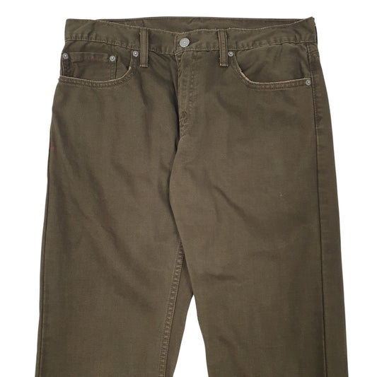 Mens Kahki Levis  514 JeansW33 L34