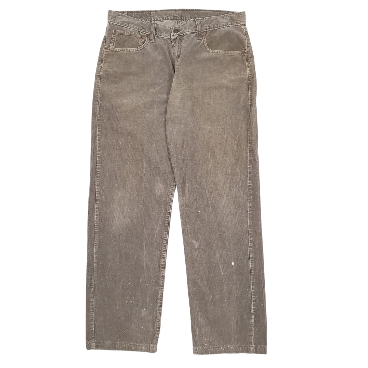 Mens Grey Levis  Corduroy Trousers