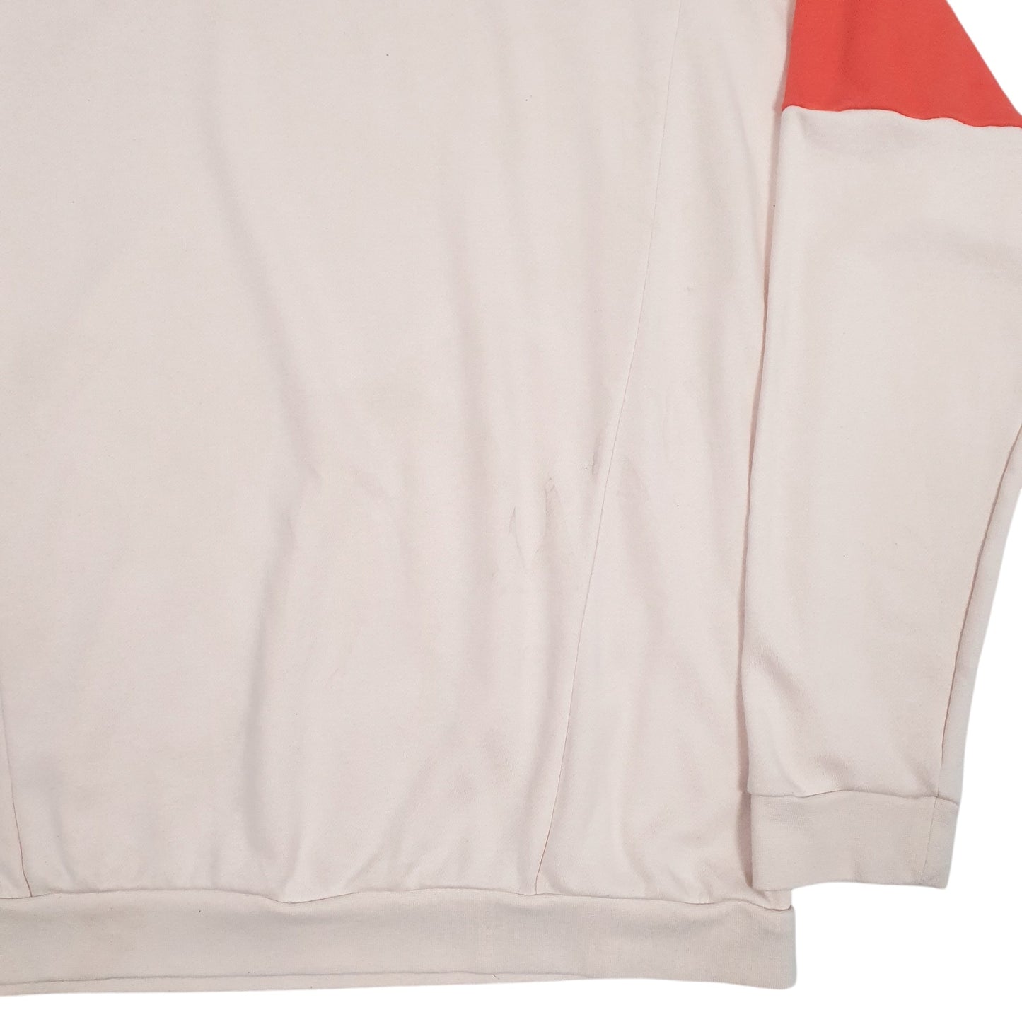 Mens Pink Adidas Spellout Crewneck Jumper