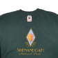 Mens Green Fruit Of The Loom Shenandoah National Park Vintage 90's Crewneck Jumper