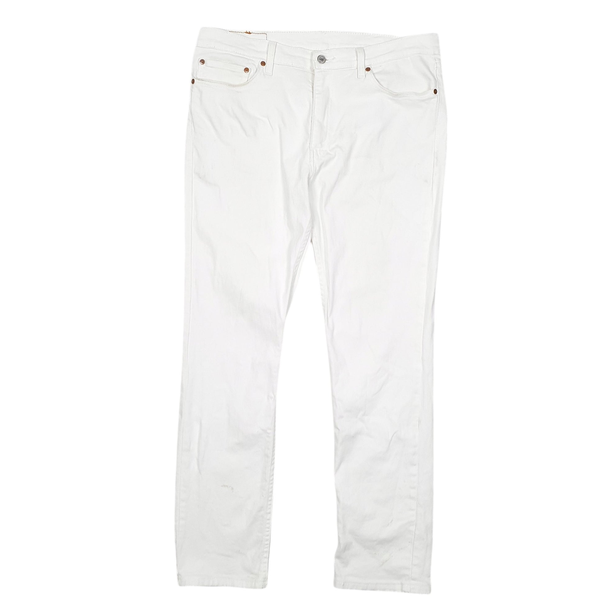 Mens White Levis  511 JeansW36 L32