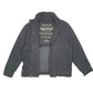 Mens Black Levis Military Style  Coat