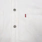 Mens White Levis Denim Jeans Red Tab Long Sleeve Shirt