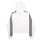 Womens White Adidas  Hoodie Jumper