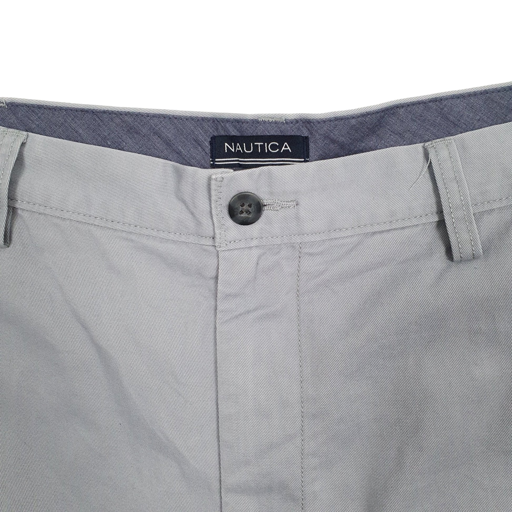 Mens Blue Nautica Deck Chino Shorts