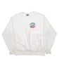 Mens White Lee Vintage 90's Crewneck Jumper