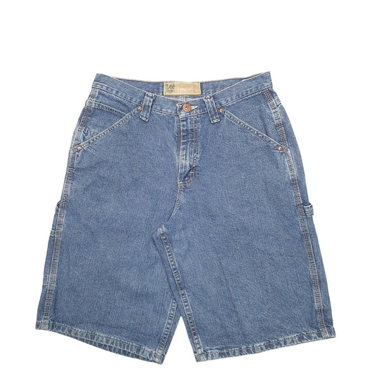 Mens Blue Lee Dungarees Carpenter Shorts