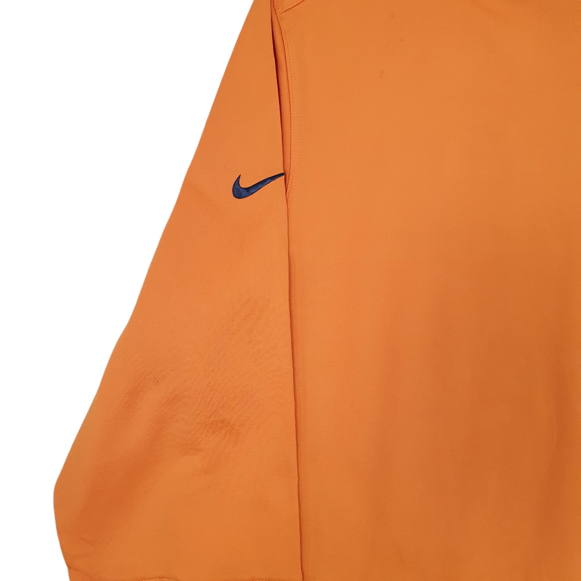 nike quarter zip orange