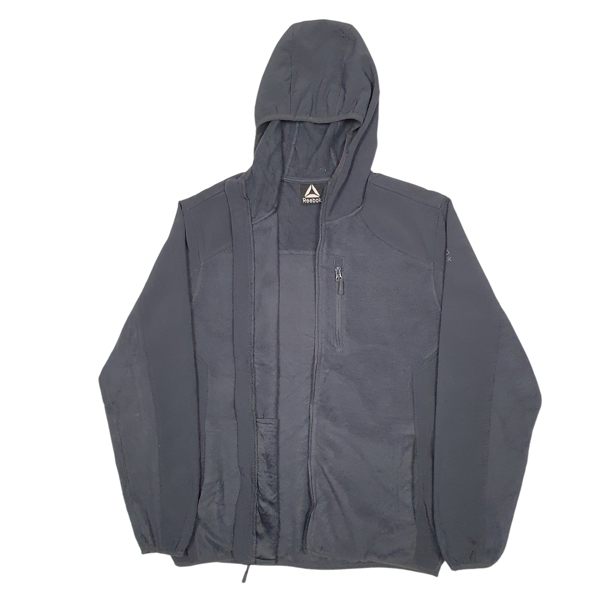 Mens Grey Reebok  Full Zip Jumper