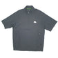 Mens Black Adidas Short Sleeve Golf  Coat