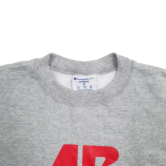 Mens Grey Champion Austin Peay Spellout Crewneck Jumper