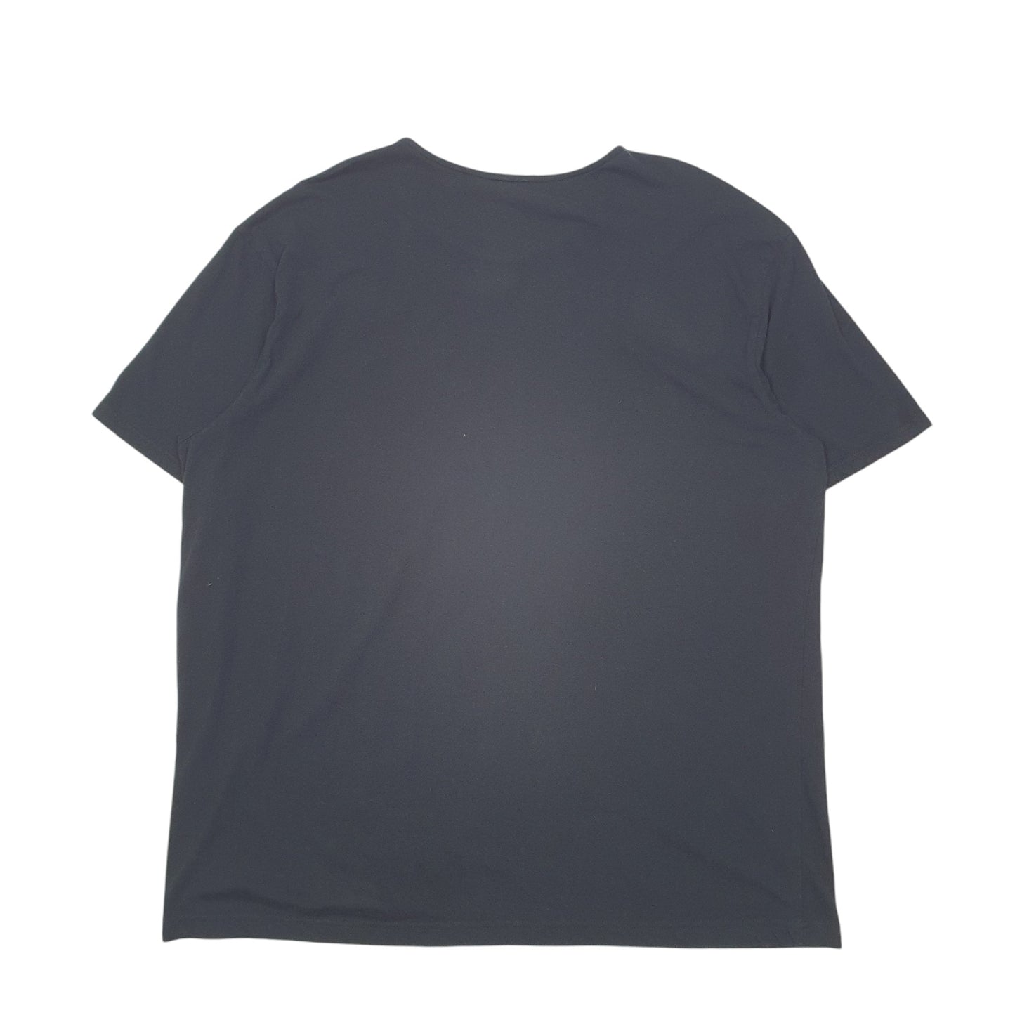 Mens Black Polo Ralph Lauren Ringer Athletic Apparel New York City Short Sleeve T Shirt