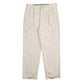 Mens Cream Polo Ralph Lauren Double Pleated Chino Trousers