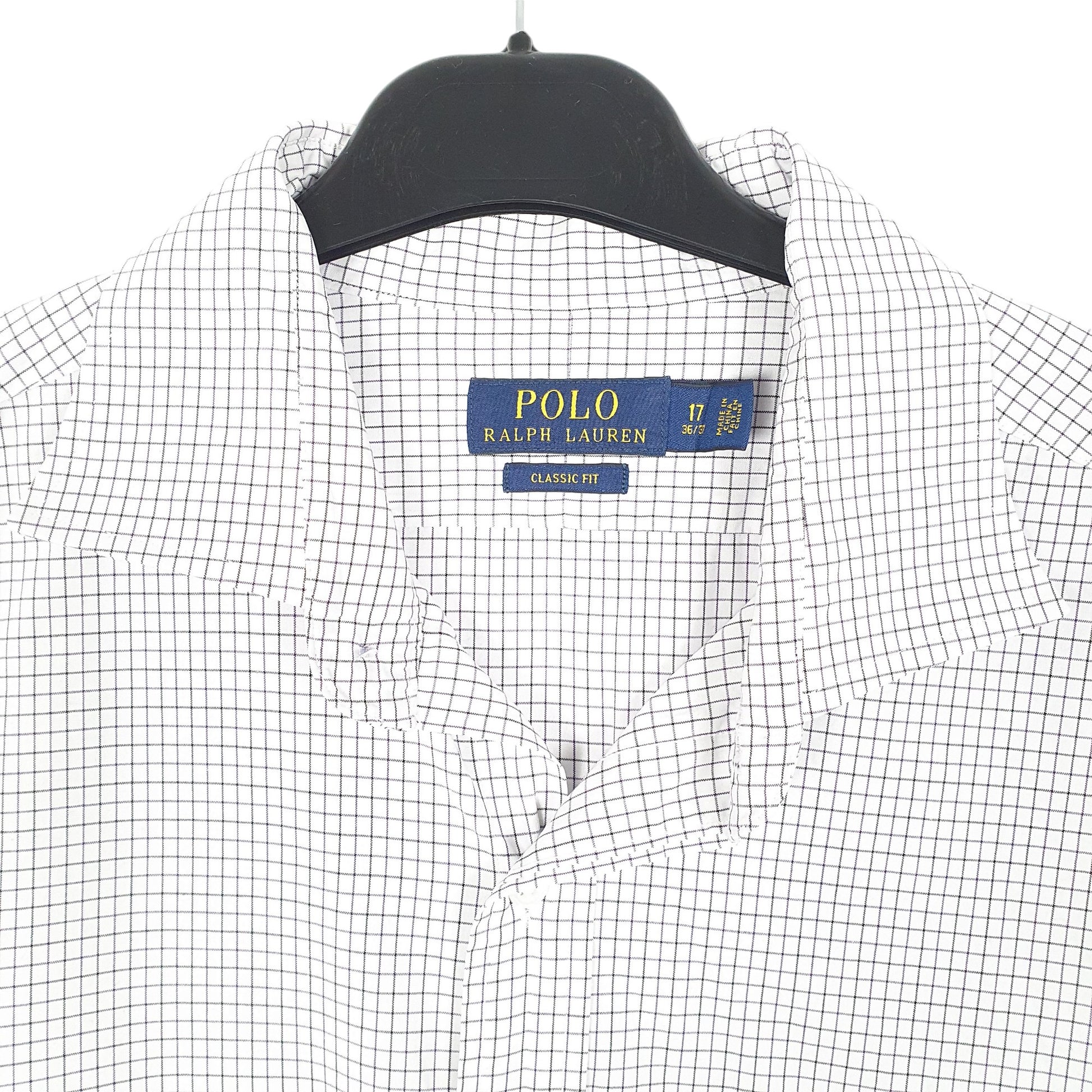 Mens White Polo Ralph Lauren  Long Sleeve Shirt