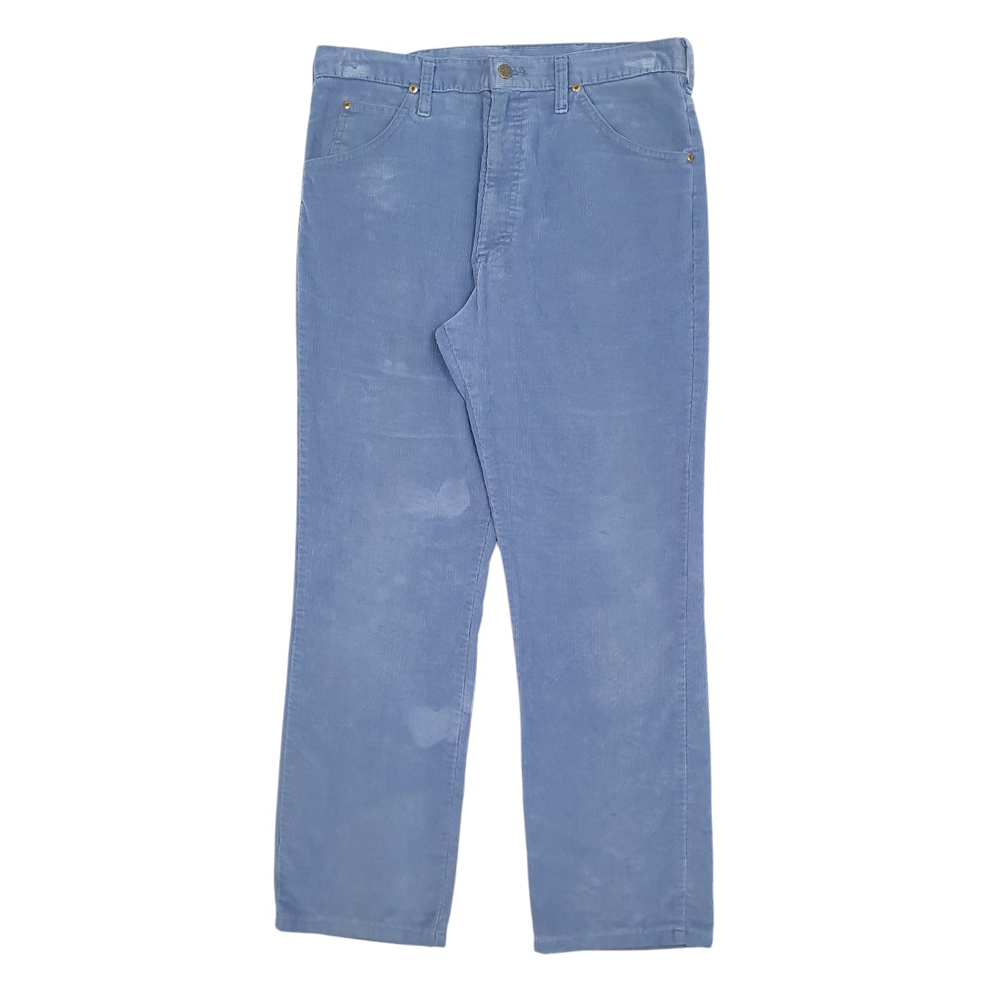 Mens Blue Lee  Corduroy Trousers