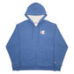 Mens Blue Champion  Full Zip Jumper
