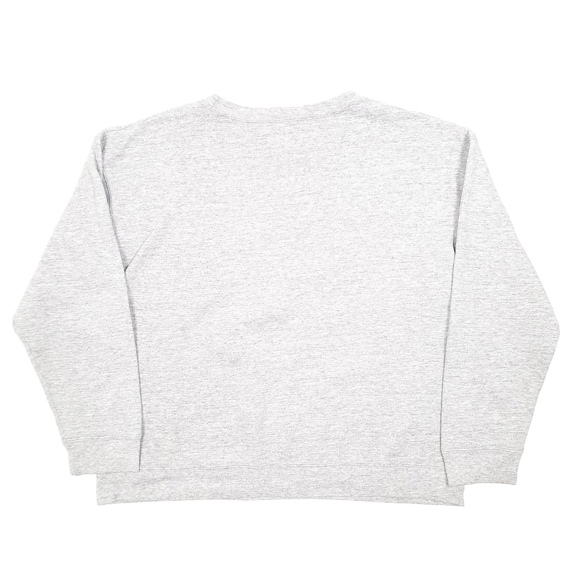 Womens Grey Hanes  Crewneck Jumper