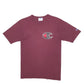 Mens Burgundy Champion  Short Sleeve T Shirt