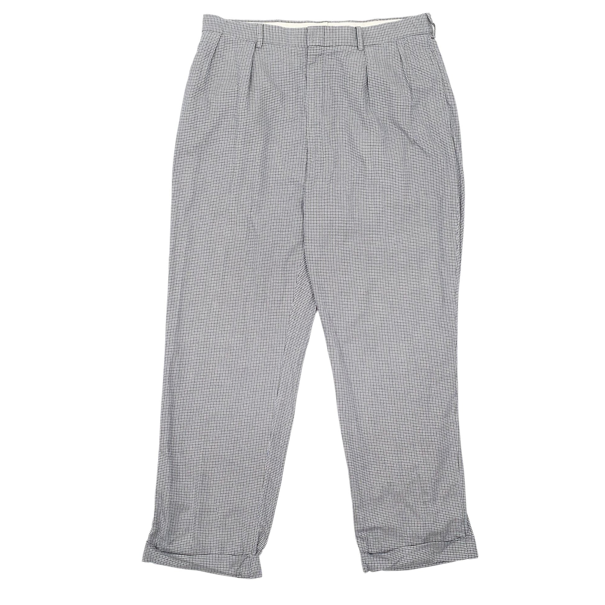 Mens Blue Polo Ralph Lauren Double Pleated Chino Trousers