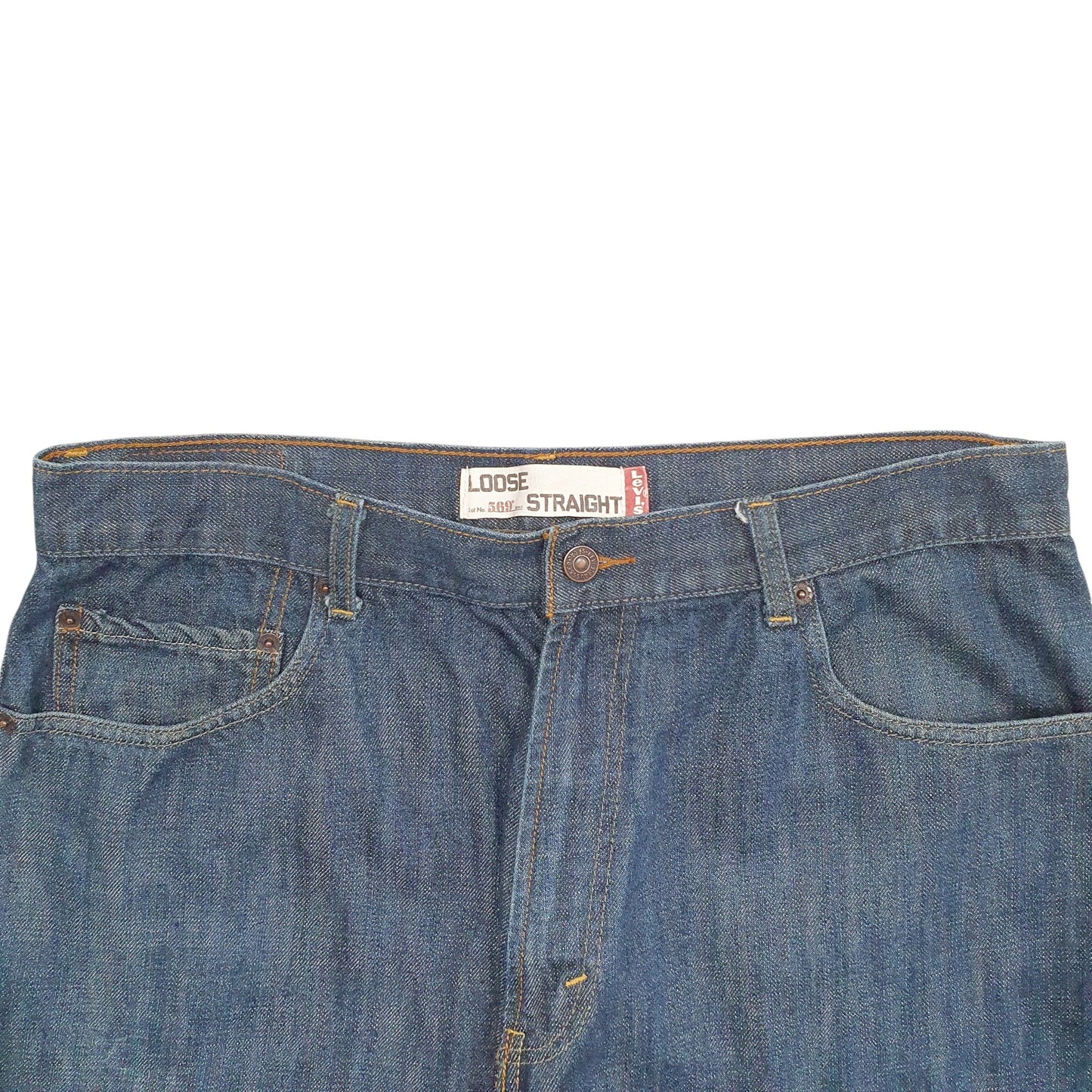 Mens Blue Levis  569 JeansW36 L28