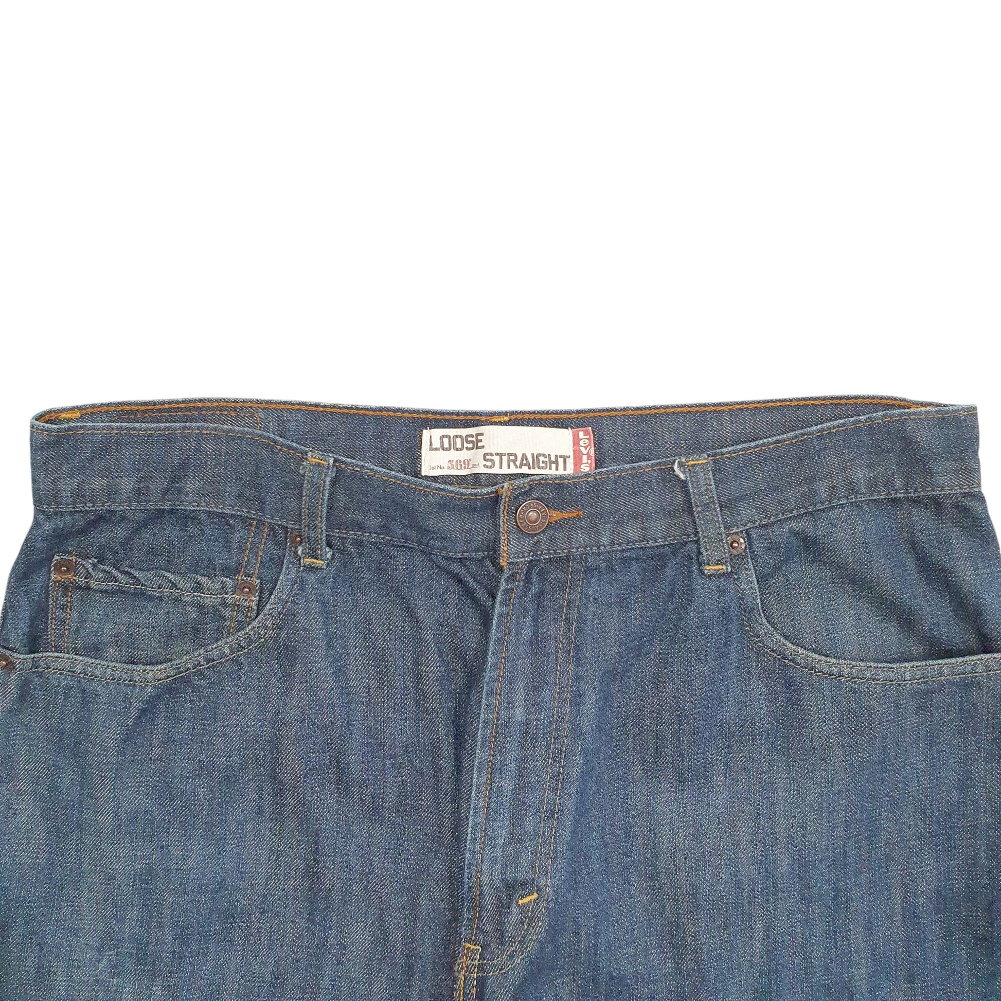 Mens Blue Levis  569 JeansW36 L28
