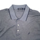 Mens Grey Nautica  Short Sleeve Polo Shirt