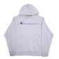 Mens Purple Champion  Hoodie Jumper
