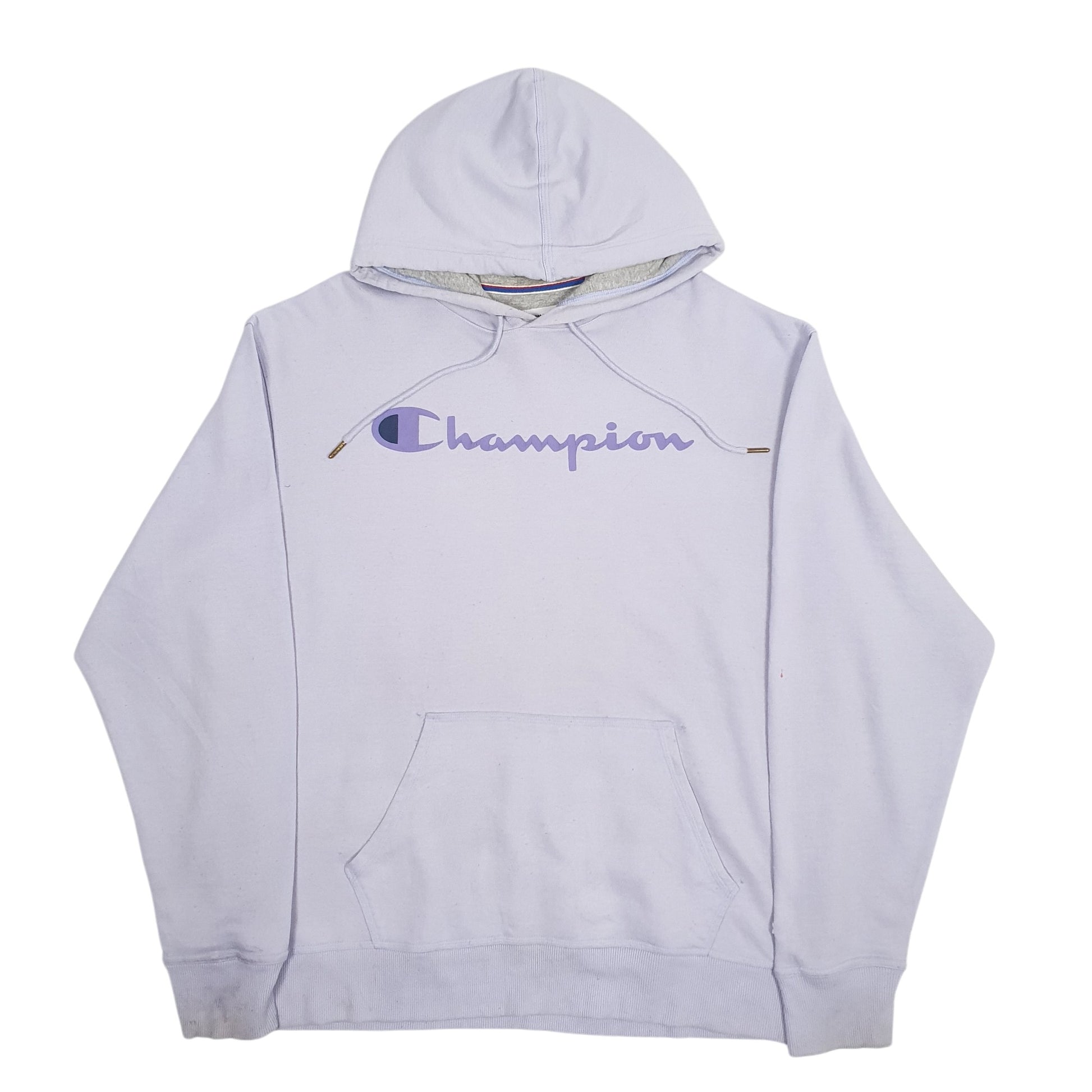 Mens Champion Purple Hoodie Jumper XL – Bundl Clothing