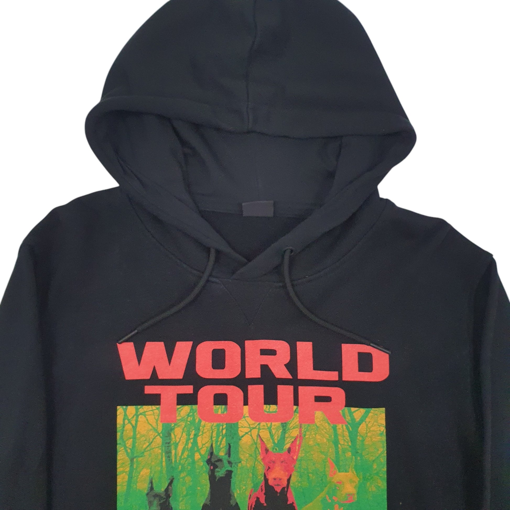 Mens Black Lost Soles World Tour Hoodie Jumper
