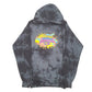 Mens Grey Port & Company Tie Dye Montana Robotics Championships 2021 Hoodie Jumper