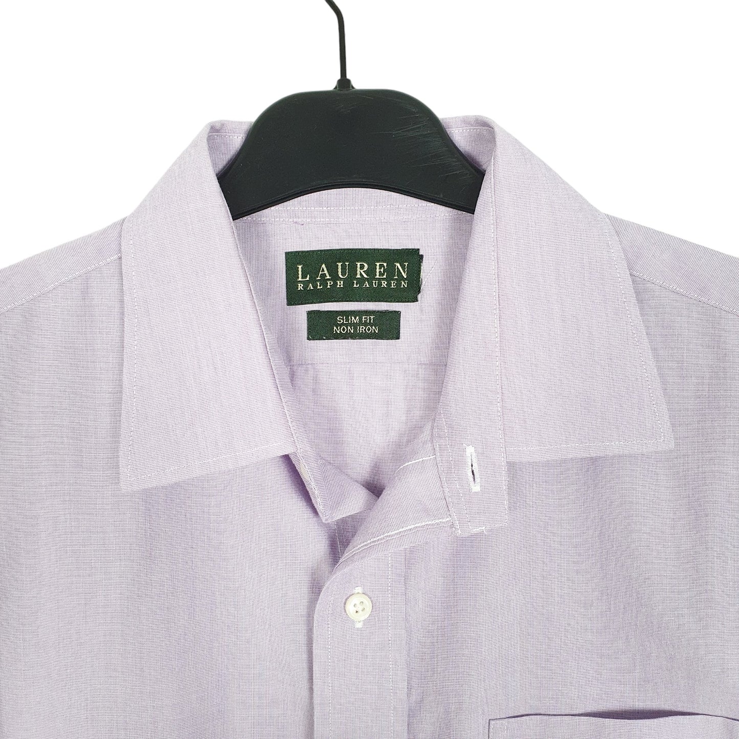 Mens Lilac Ralph Lauren  Long Sleeve Shirt