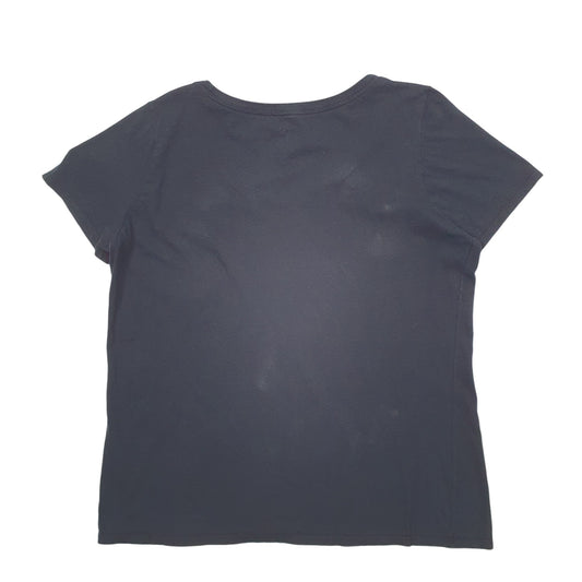 Womens Black Nike  Short Sleeve T Shirt
