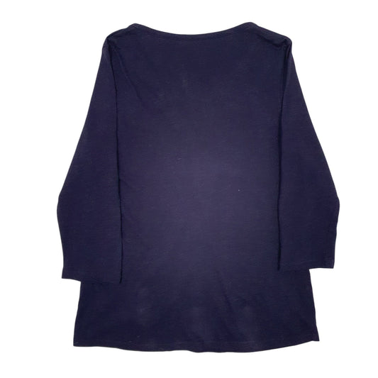 Womens Navy Boden Blouse Long Sleeve T Shirt