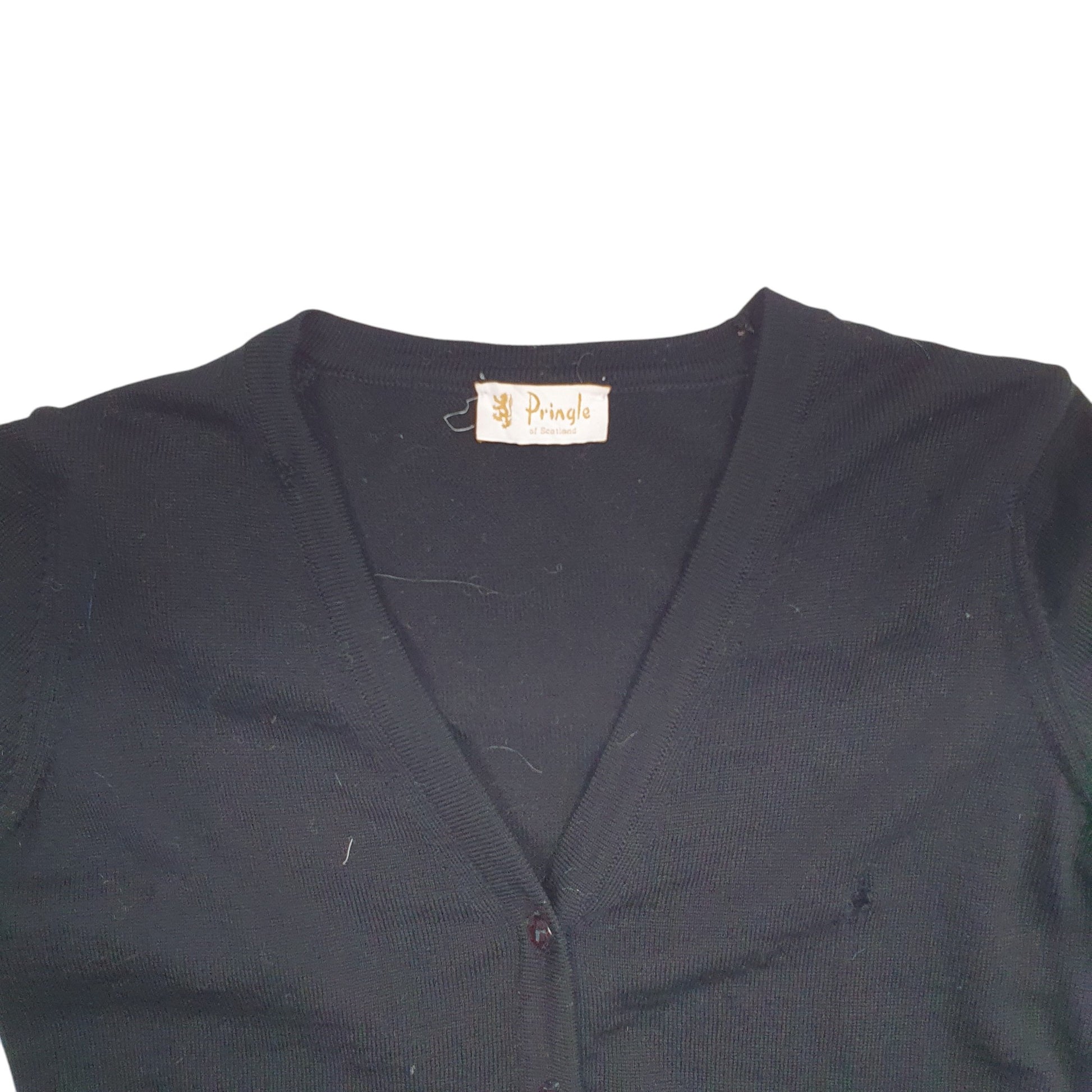 Womens Black Pringle  Cardigan Jumper