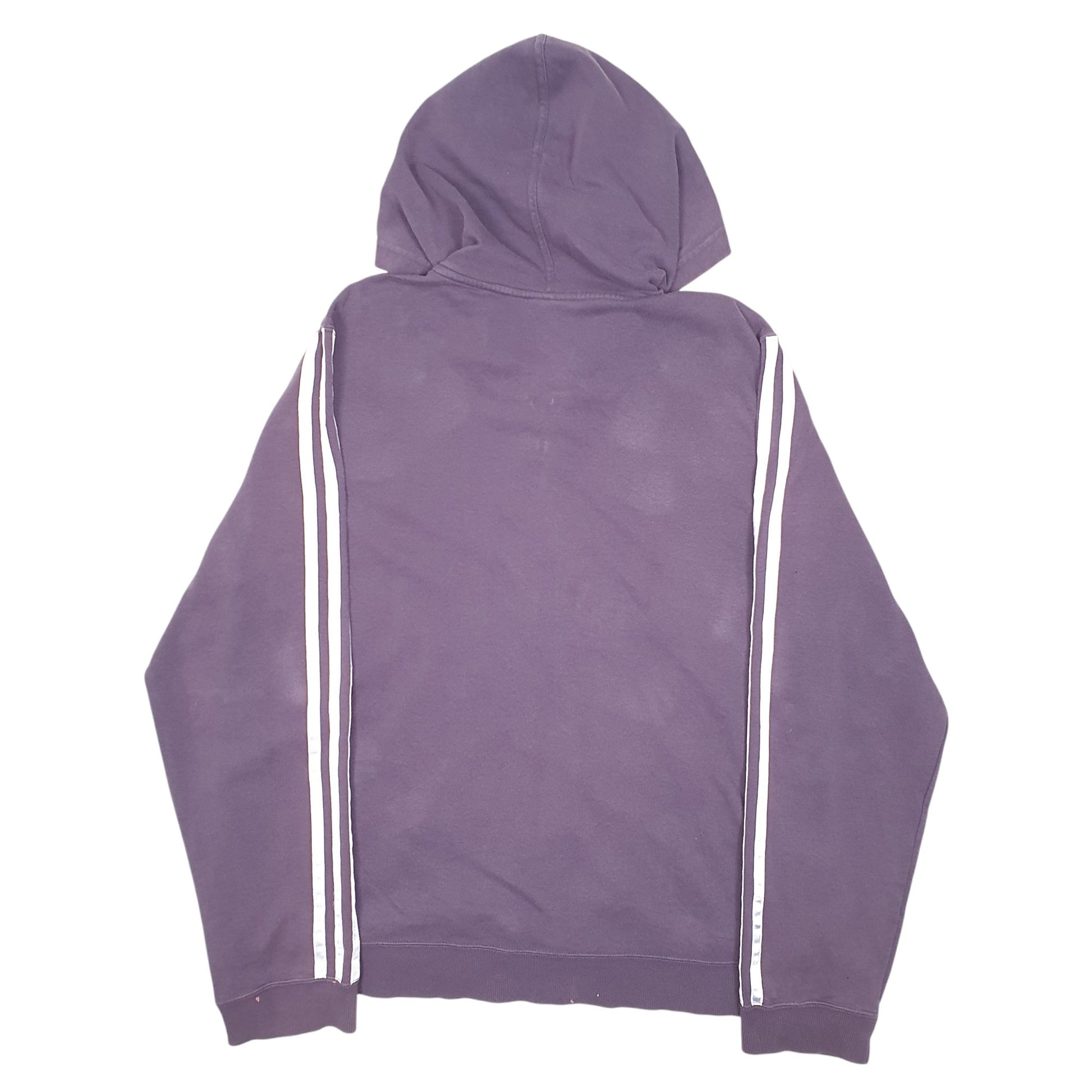 Womens Purple Adidas Hoodie Full Zip Jumper